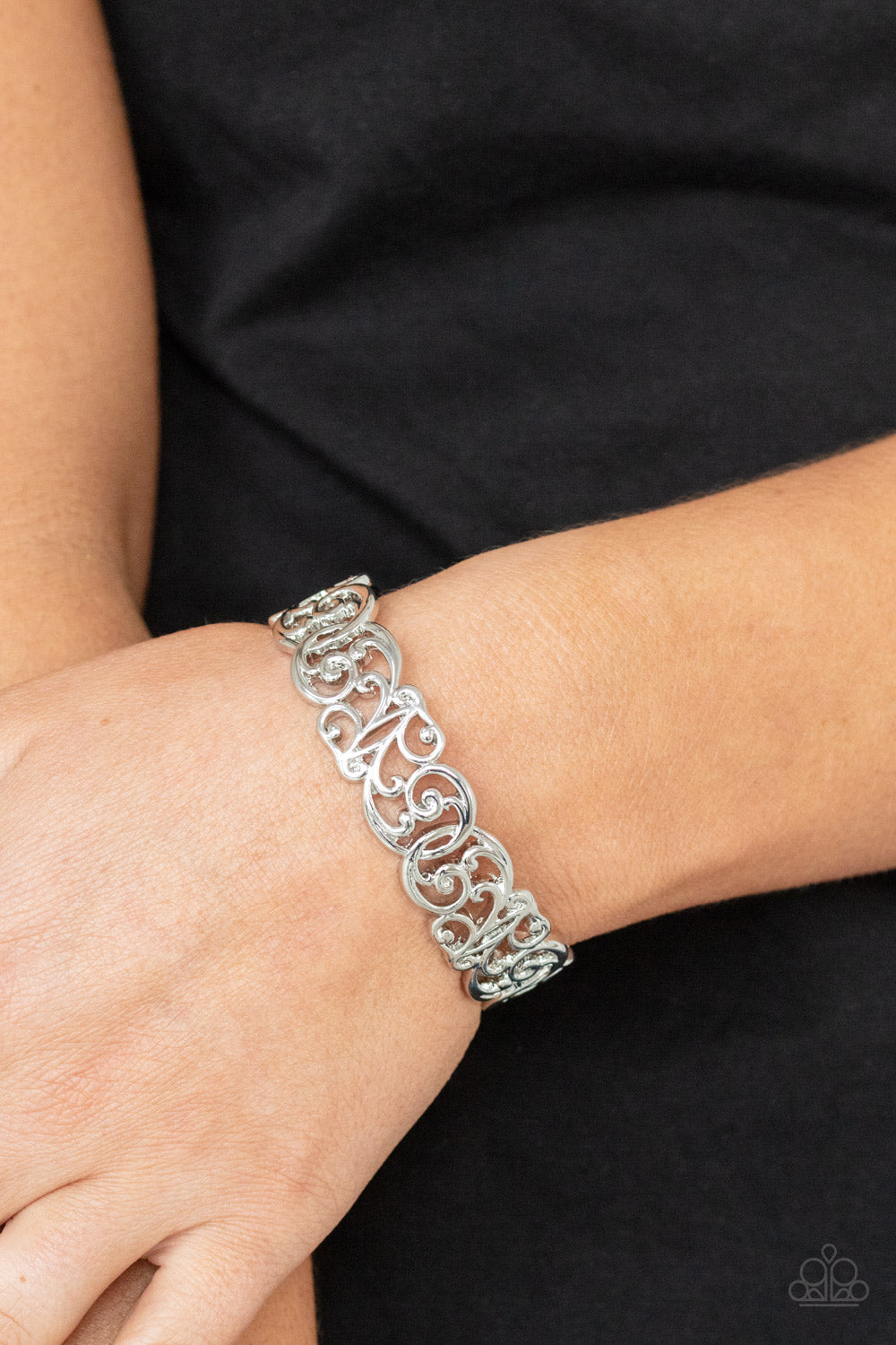 Wild Vineyards Silver Bracelet