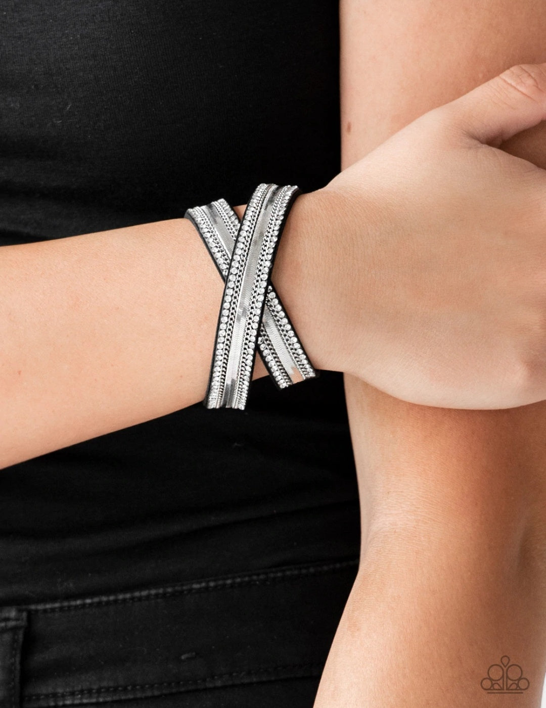 Rocker Rivalry Black Bracelet