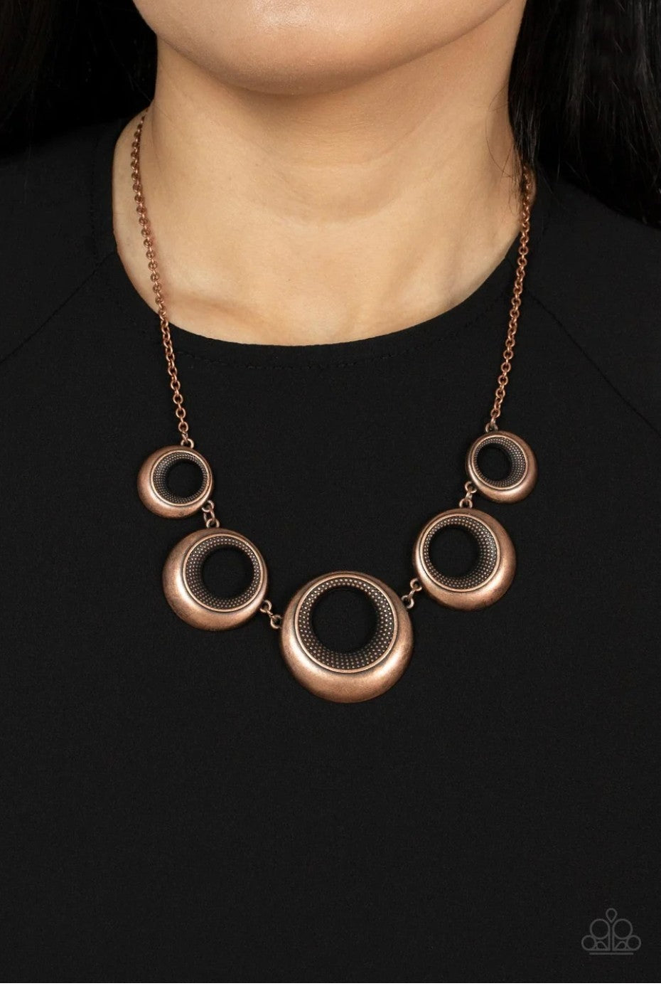 Solar Cycle Copper Necklace