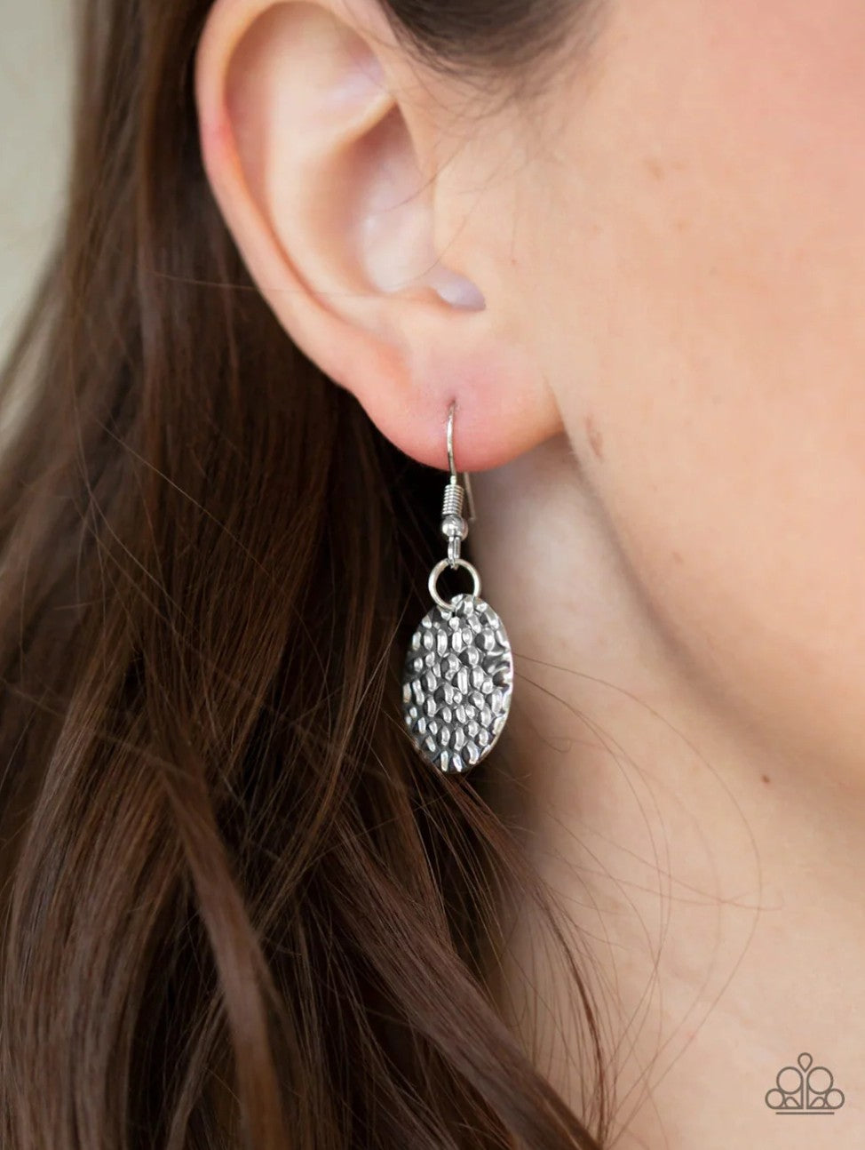 Silver Disc Necklace