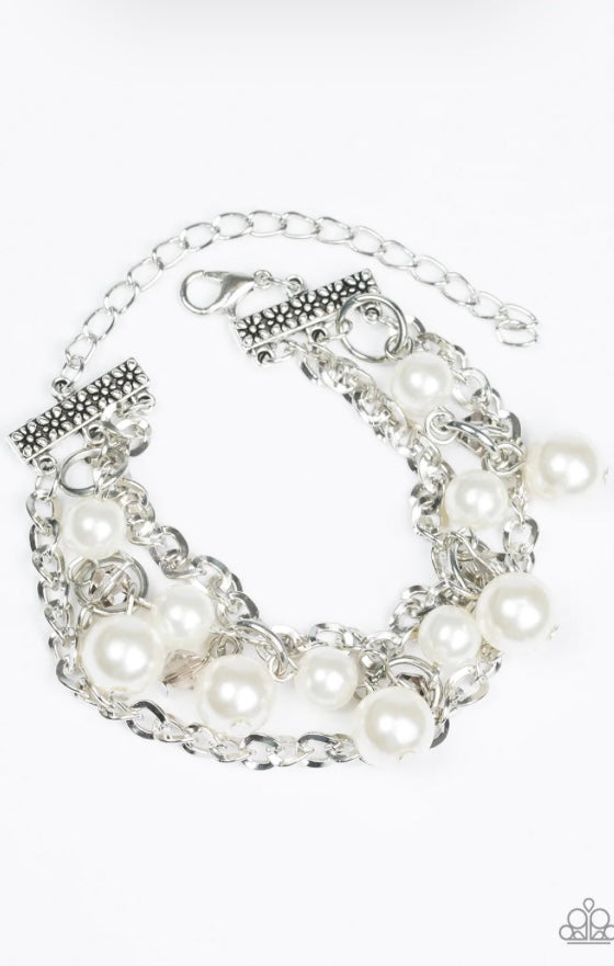Manhattan Musical White Bracelet