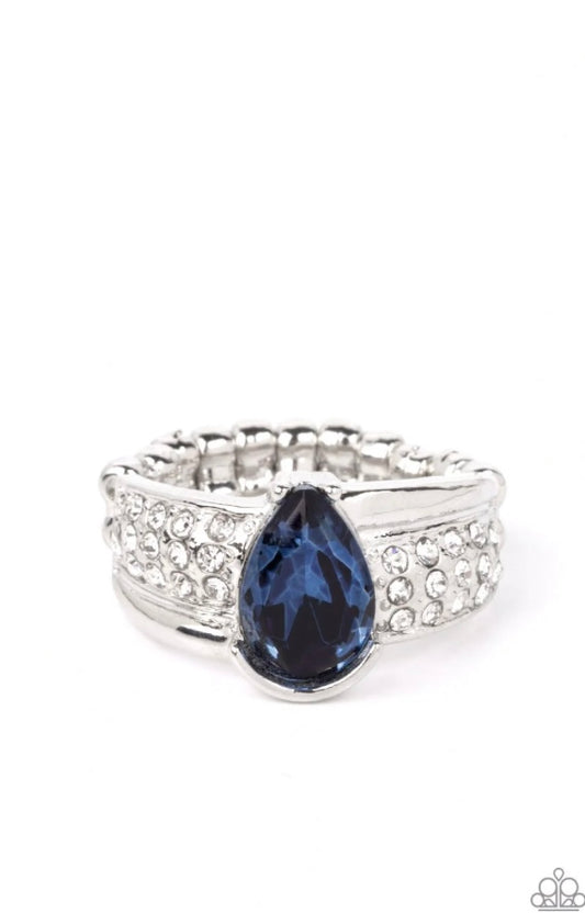 Drive into Oblivion Blue Ring