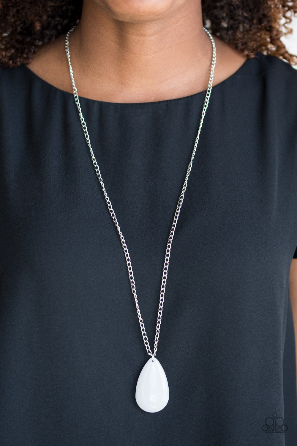 So Pop-YOU-lar-Silver Necklace