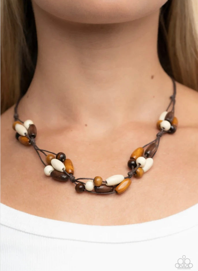 Outback Epic Brown Urban Necklace