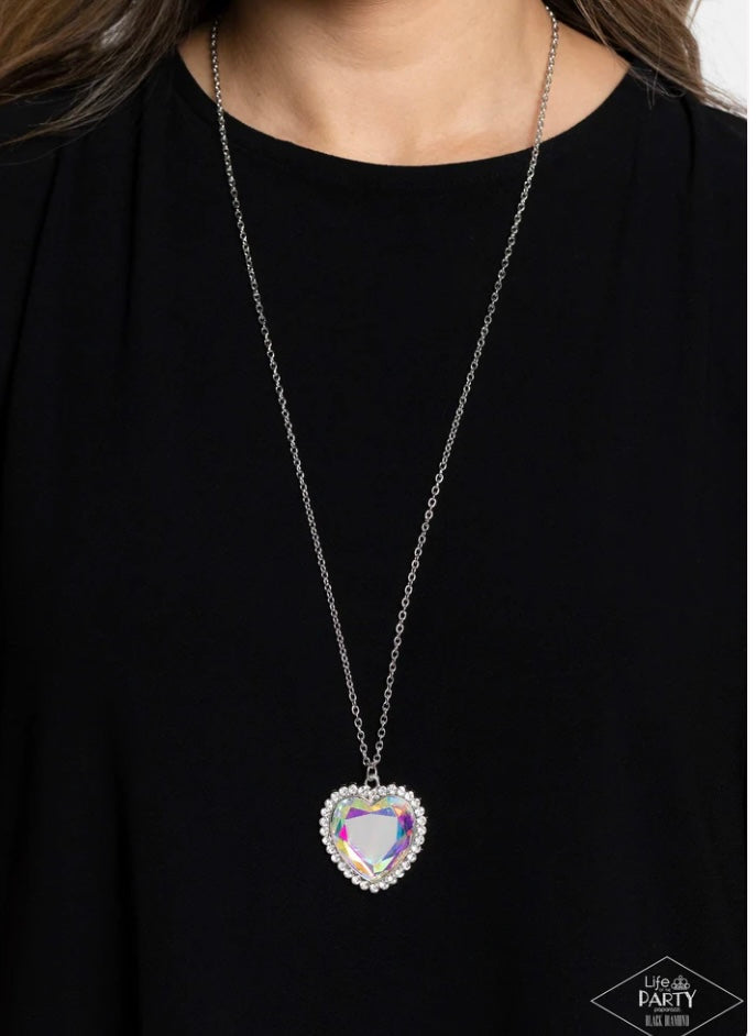 Prismatically Twitterpated Multi Necklace