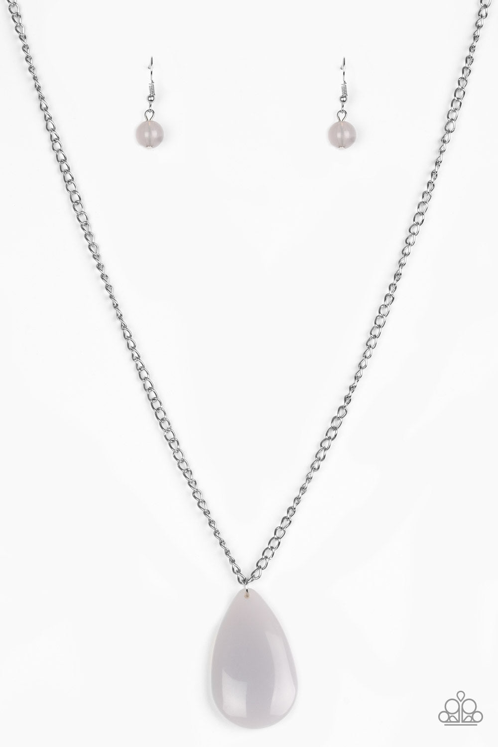 So Pop-YOU-lar-Silver Necklace