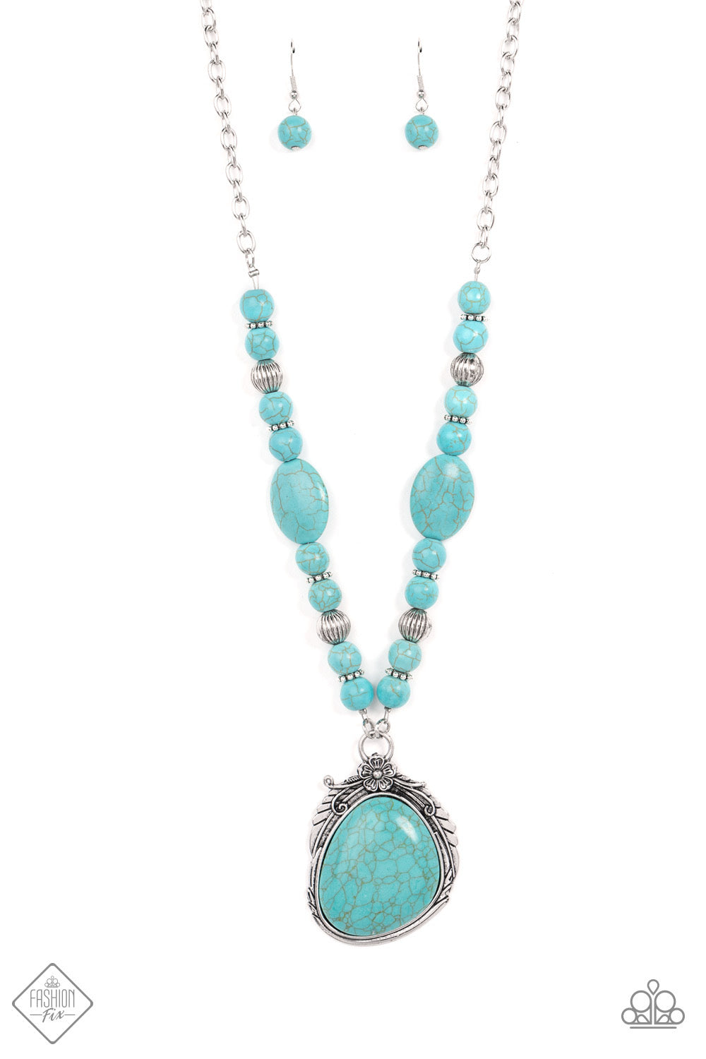 Southwest Paradise Blue Necklace
