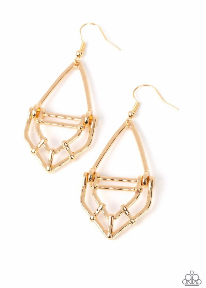 Artisan Apparatus Gold Earrings