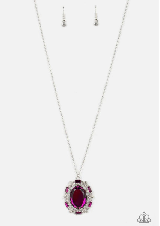 Noble Reflection Pink Necklace