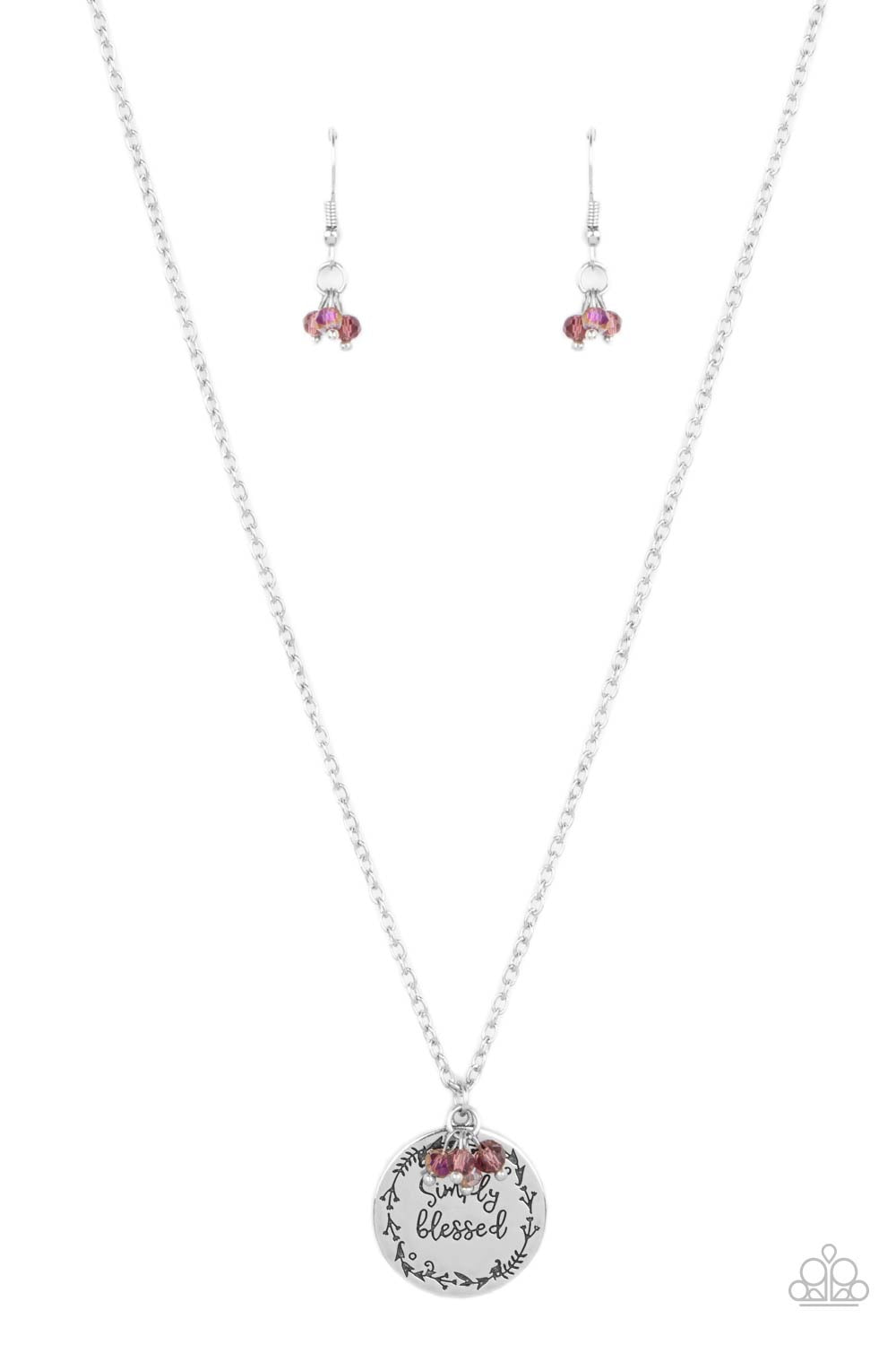 Simple Blessings Purple Necklace