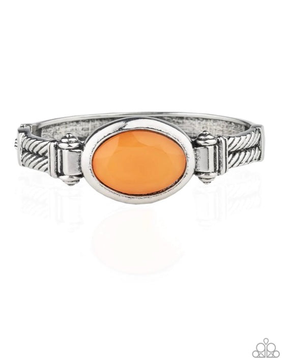 Color Coordinated Orange Bracelet