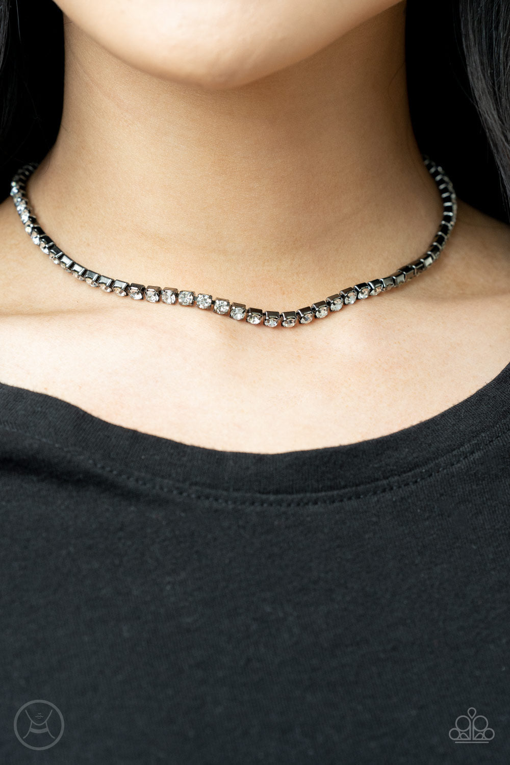 Starlight Radiance Black Necklace