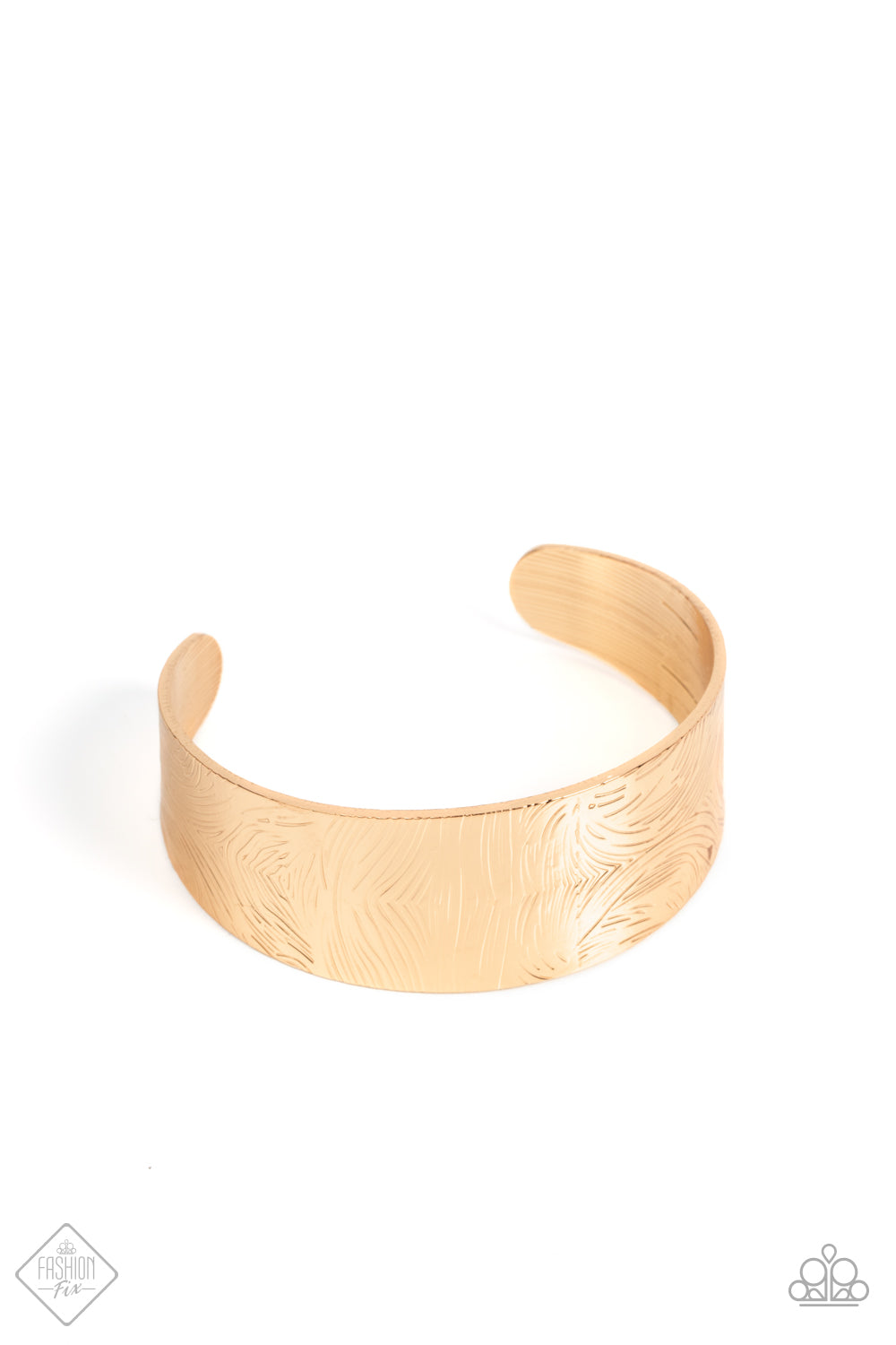 Coolly Curved Gold Bracelet