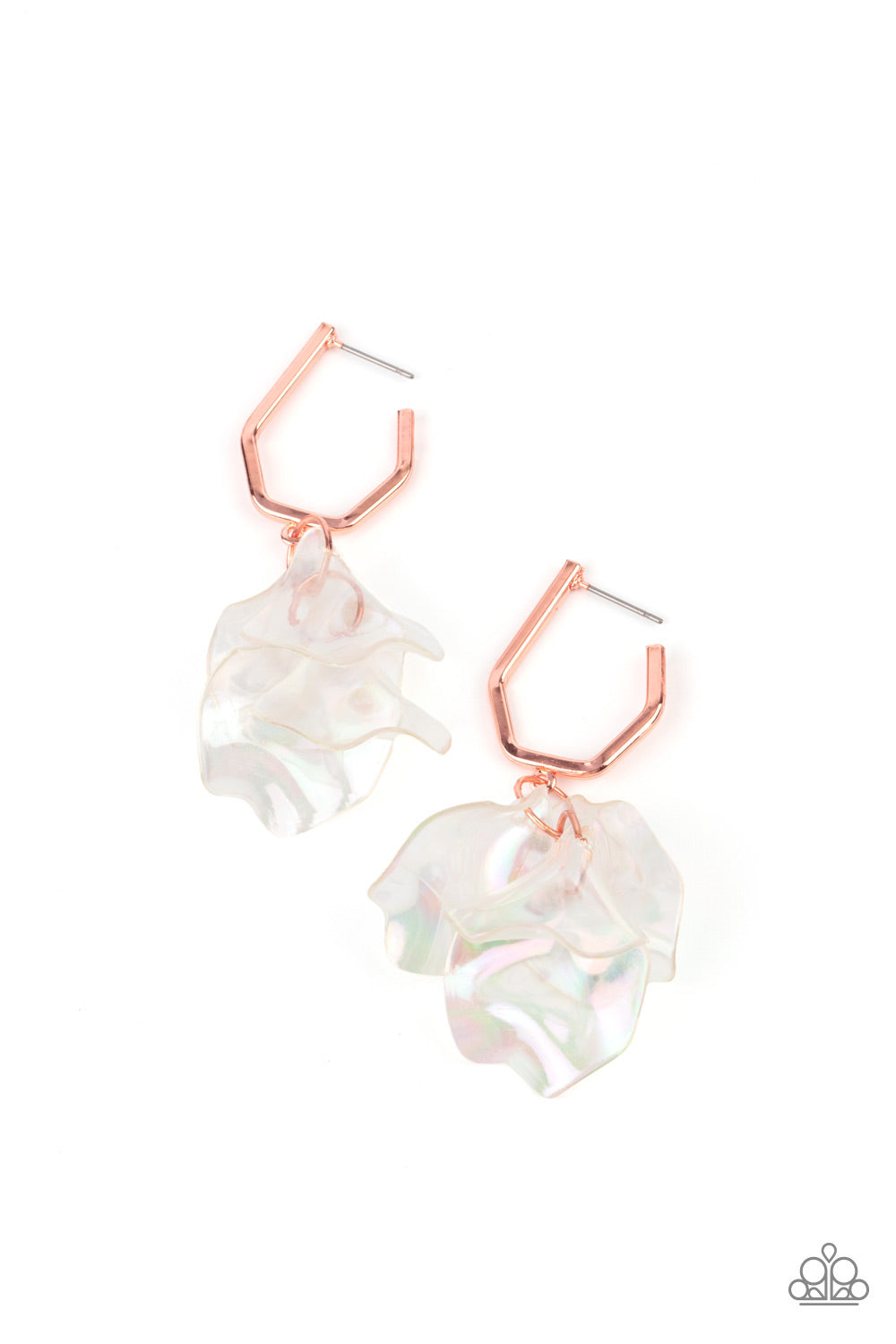 Jaw Droppingly Jelly Copper Earrings