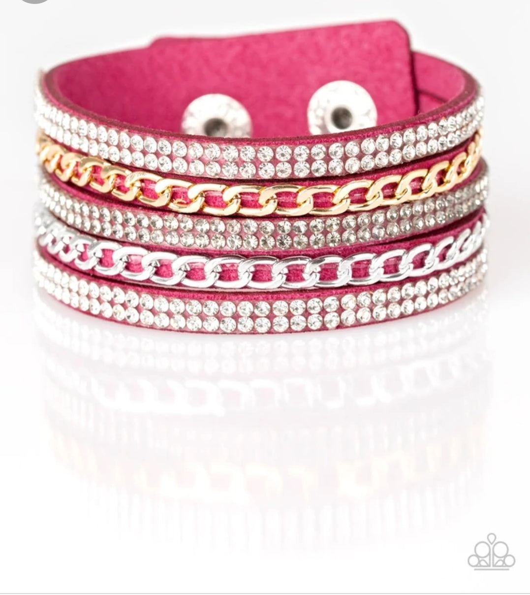 Fashion Fiend Pink Urban Bracelet