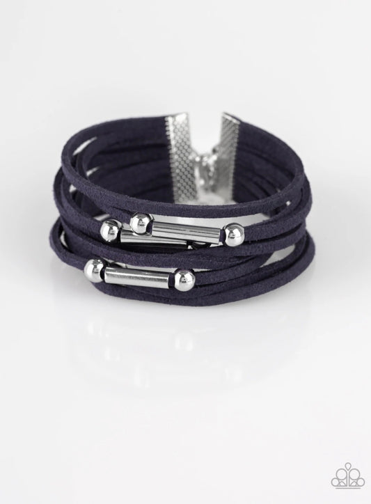 Back To Backpacke Blue Urban Bracelet