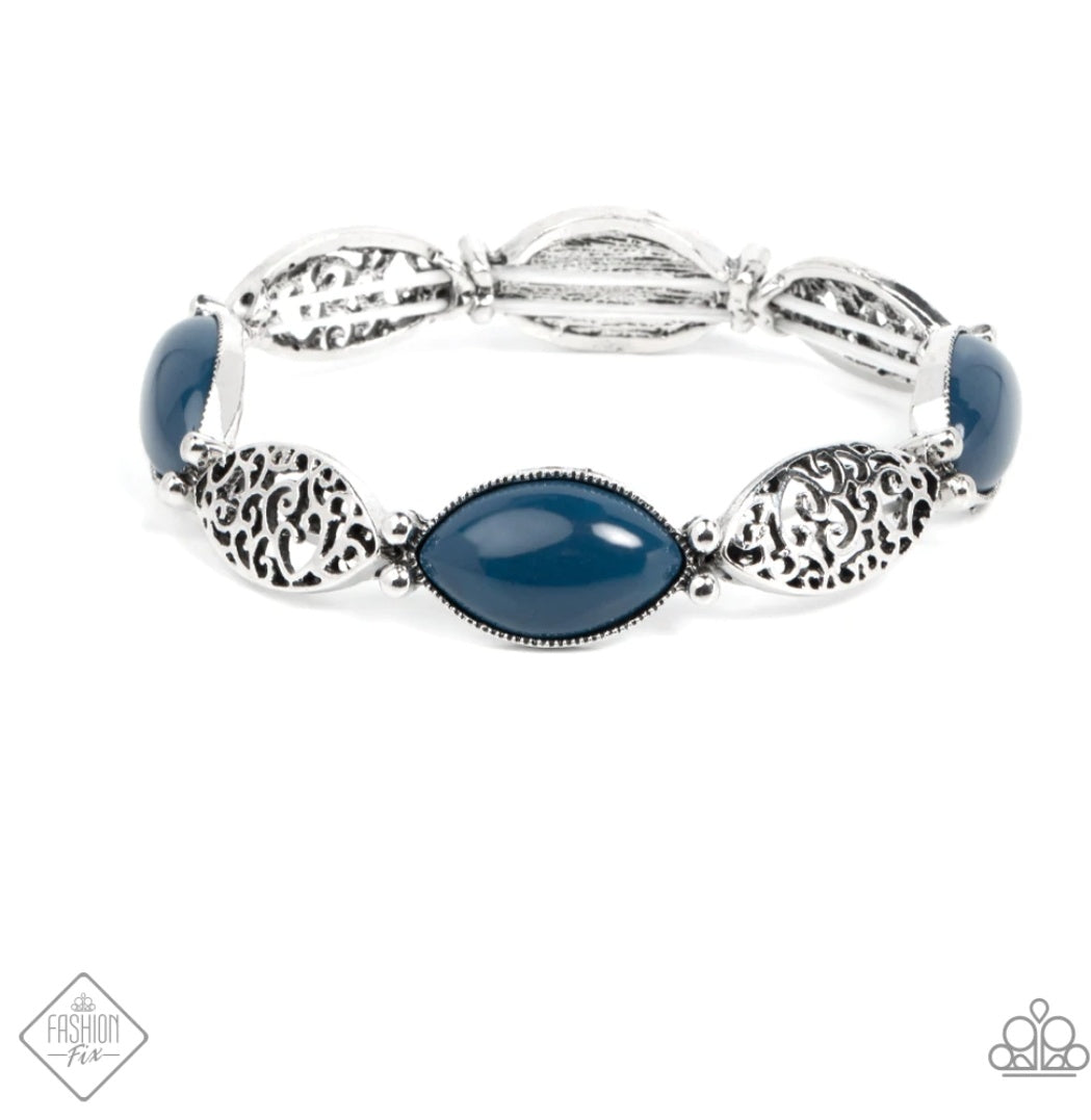 Garden Rendezvous Blue Bracelet