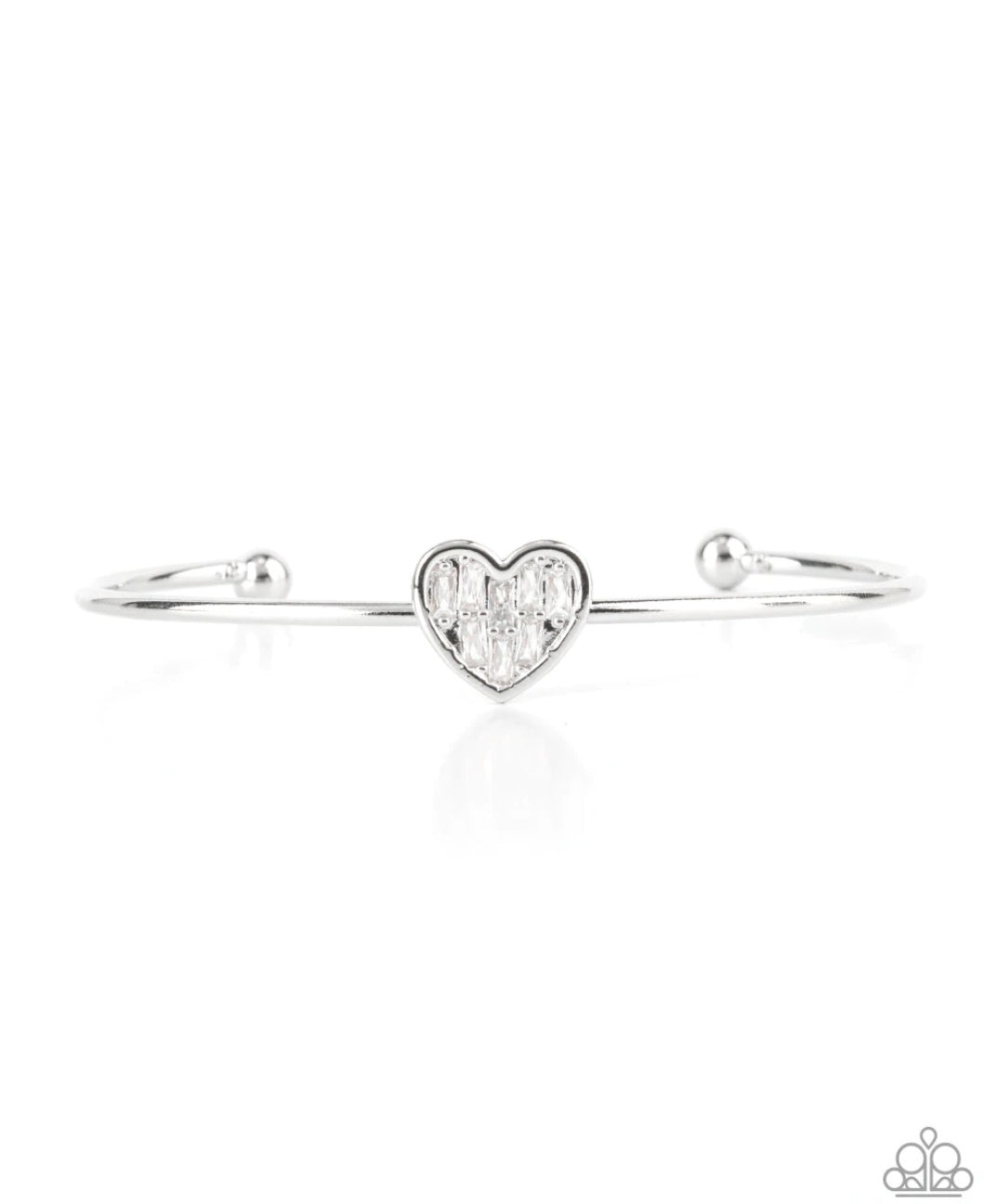 Heart of Ice White Bracelet