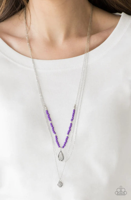 Mild Wild Purple Necklace