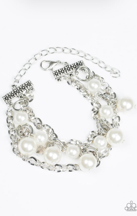 Manhattan Musical White Bracelet