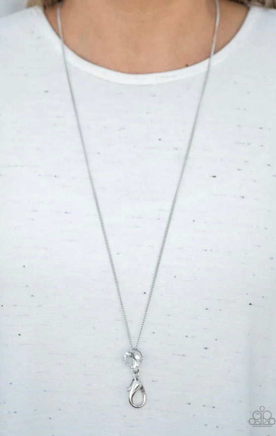 Five Alarm Firework White Necklace