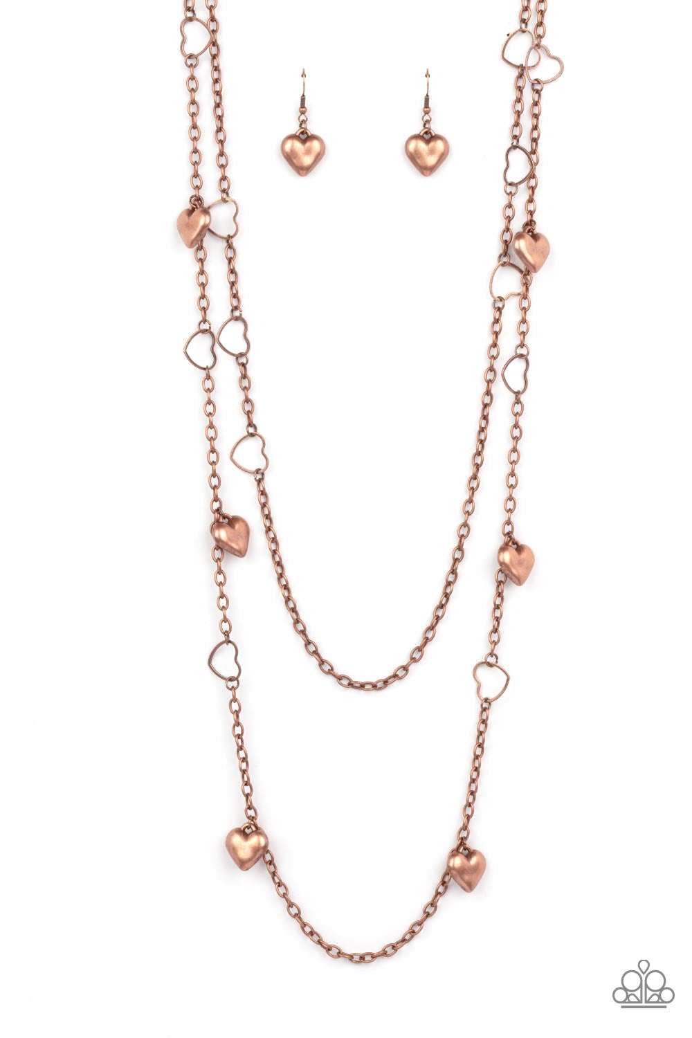 Chicly Cupid Copper Necklace