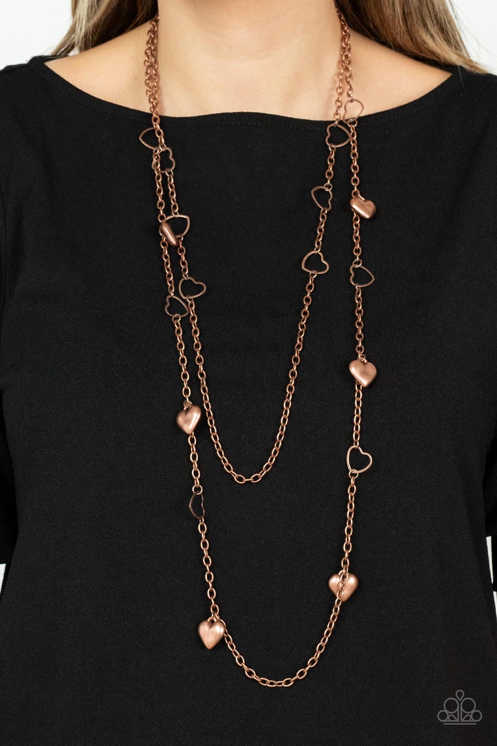 Chicly Cupid Copper Necklace