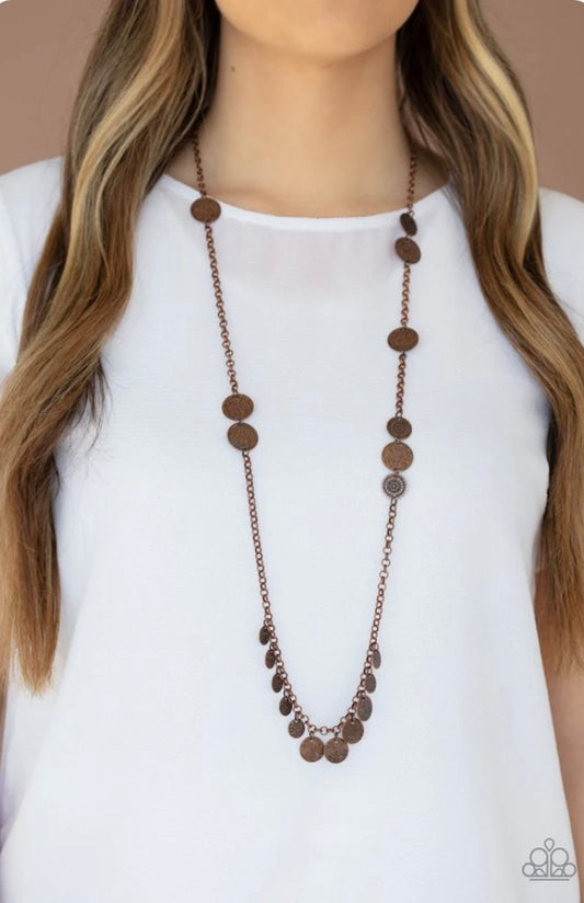 Trailblazing Trinket Copper Necklace