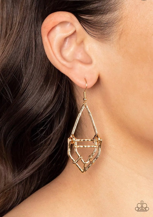 Artisan Apparatus Gold Earrings