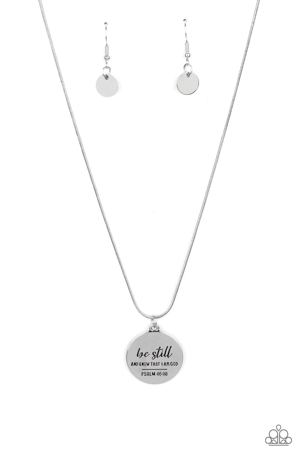 Be Still Silver Necklace