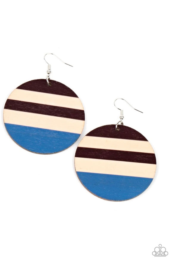 Yacht Party Blue Earrings