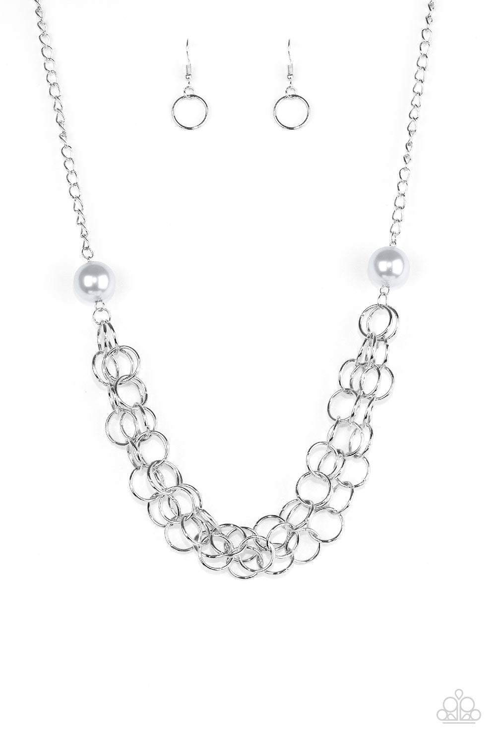 Darling Diva Silver Necklace