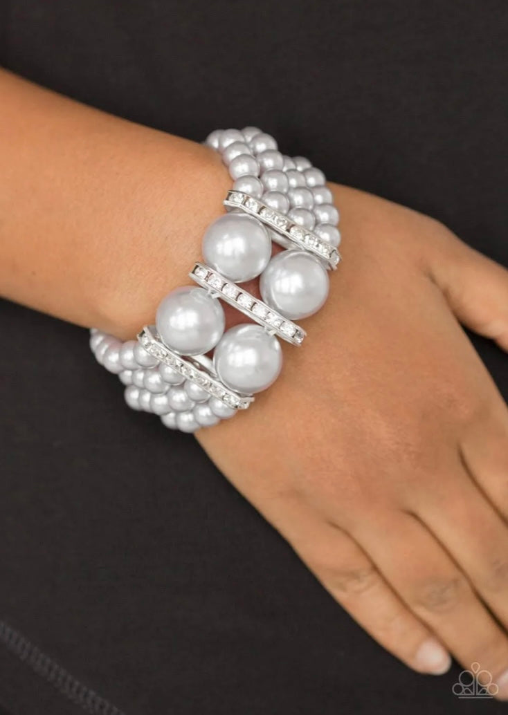 Romance Remixer Silver Stretch Bracelet