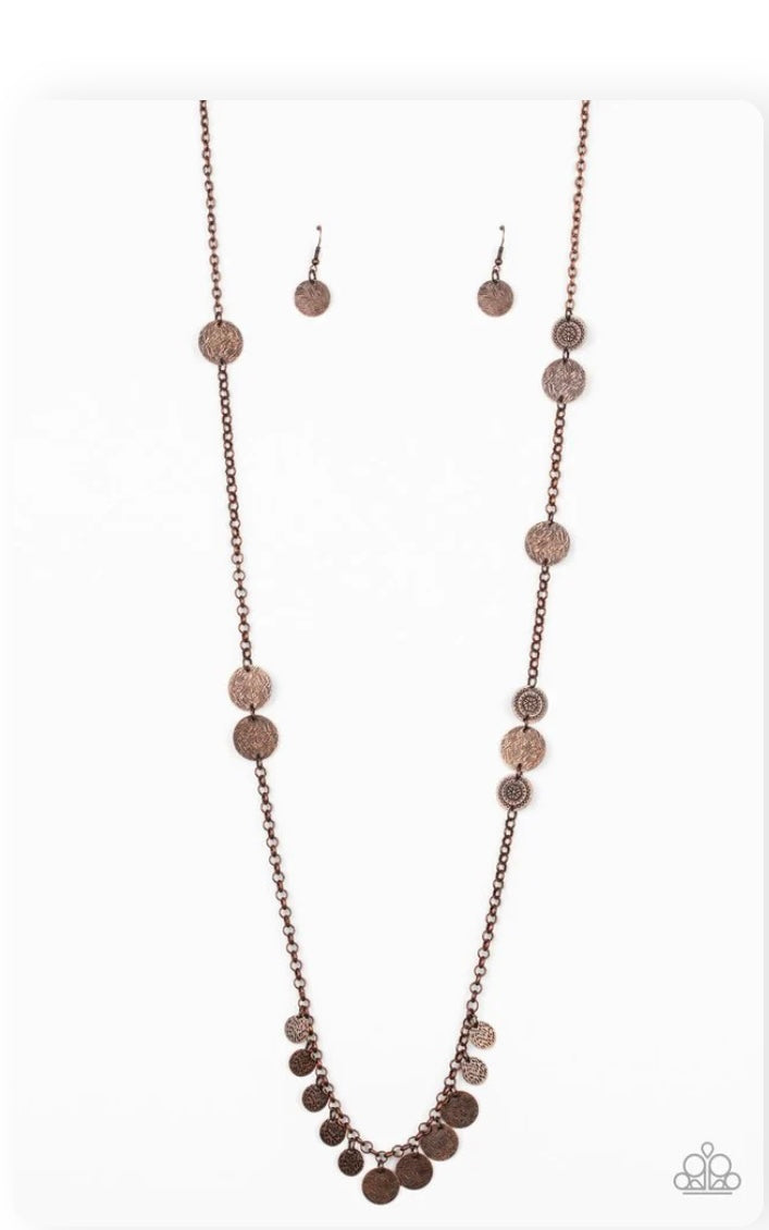 Trailblazing Trinket Copper Necklace