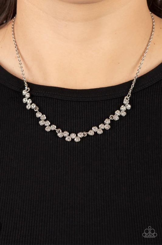 Selfie Love White Necklace