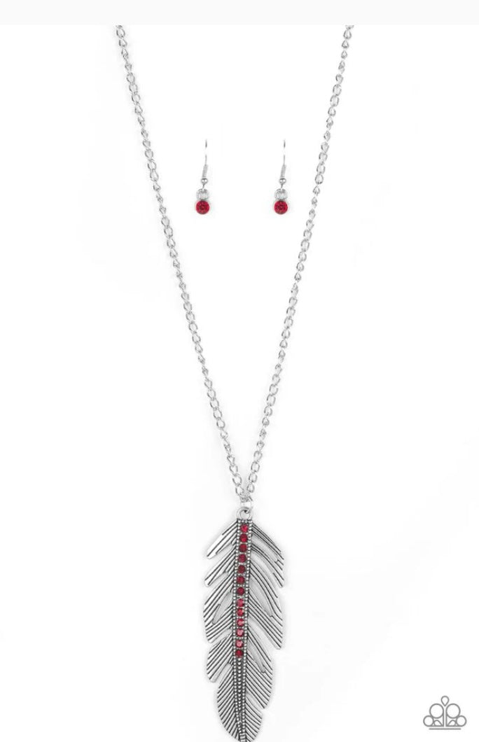 Sky Quest Red Necklace